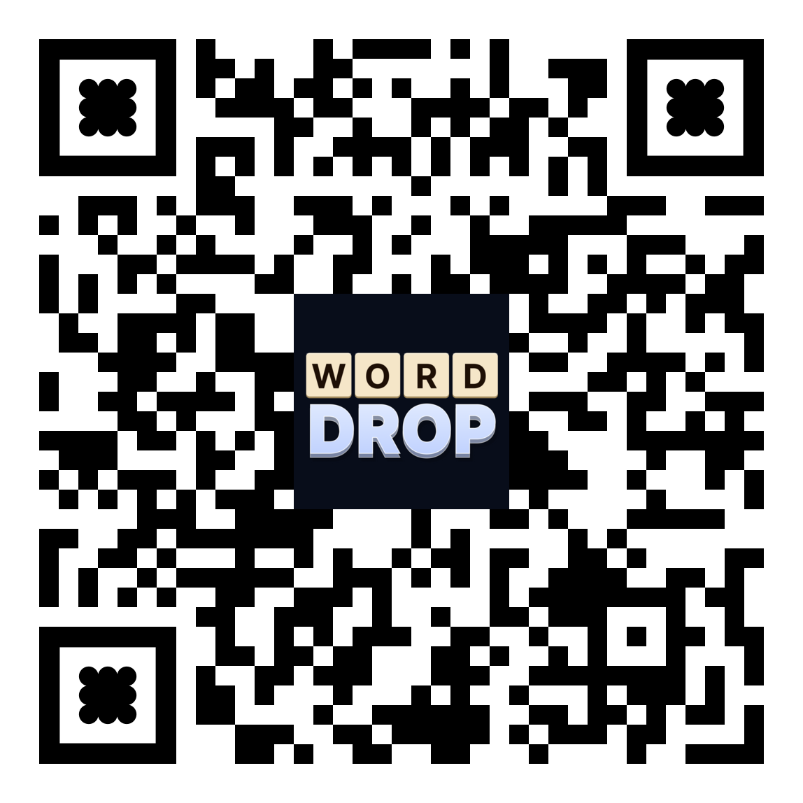 Scan to download Word Drop